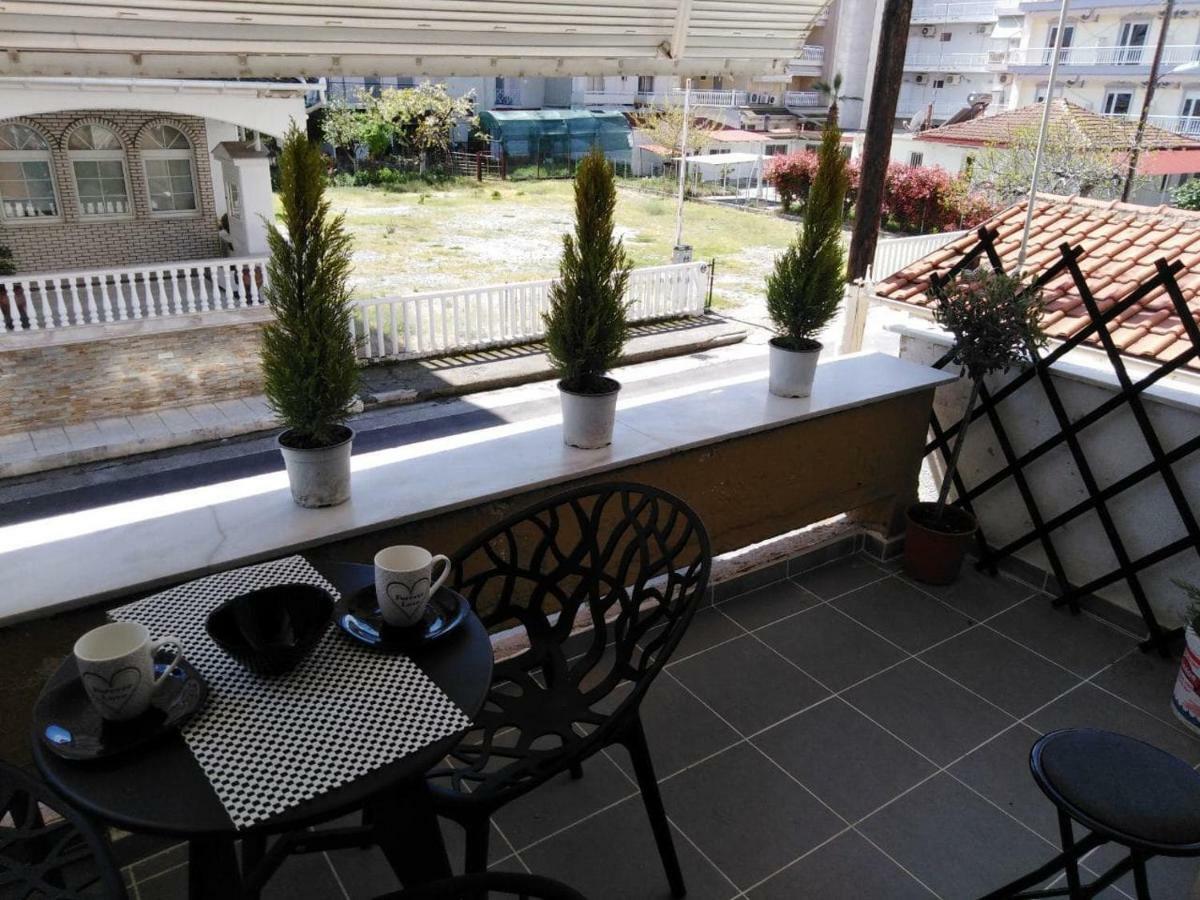 Apartmani Stefan Paralía Buitenkant foto